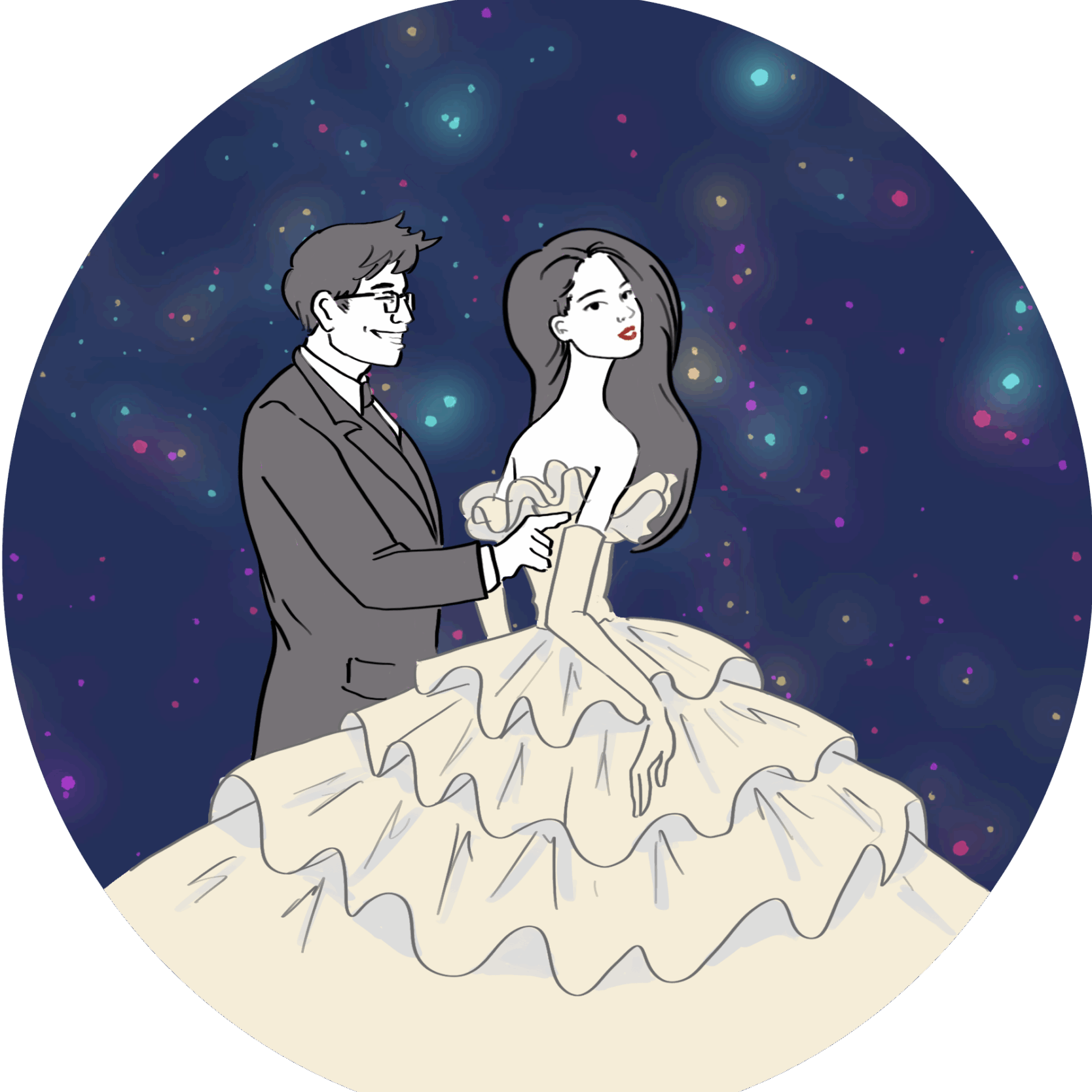 Illustration of Ben and Nini